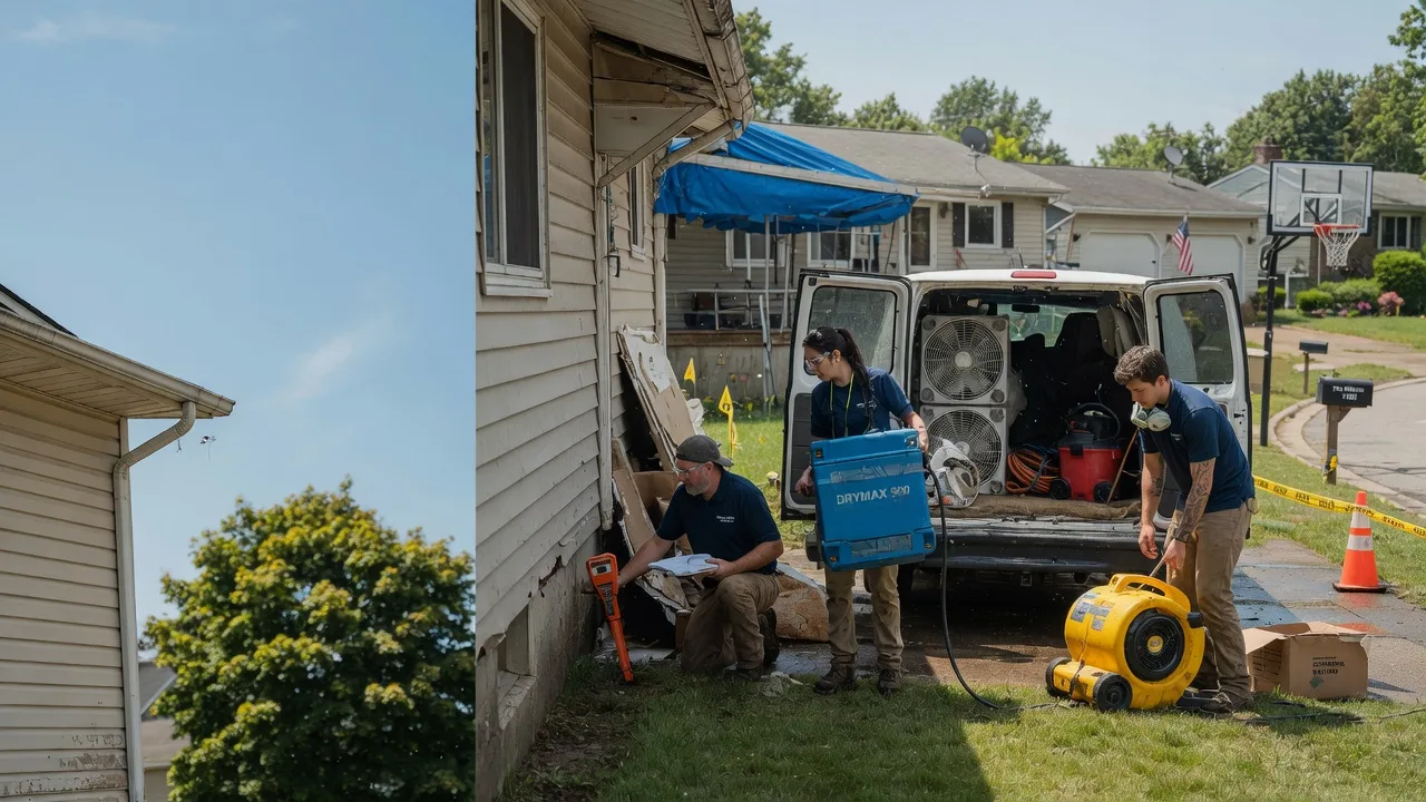 Ceiling Leak Cleanup in Deweese, NE near me
